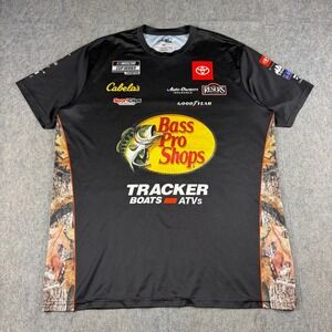 Joe Gibbs Racing Nascar Cup Series Bass Pro Shops Mens 2XL Uniform Team T Shirt